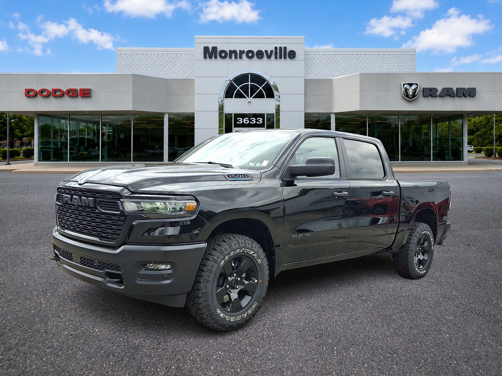 2026 RAM 1500 RAM 1500 WARLOCK CREW CAB 4X4 5'7' BOX