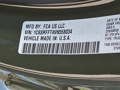 2027 RAM 1500 RAM 1500 BIG HORN CREW CAB 4X4 5'7' BOX