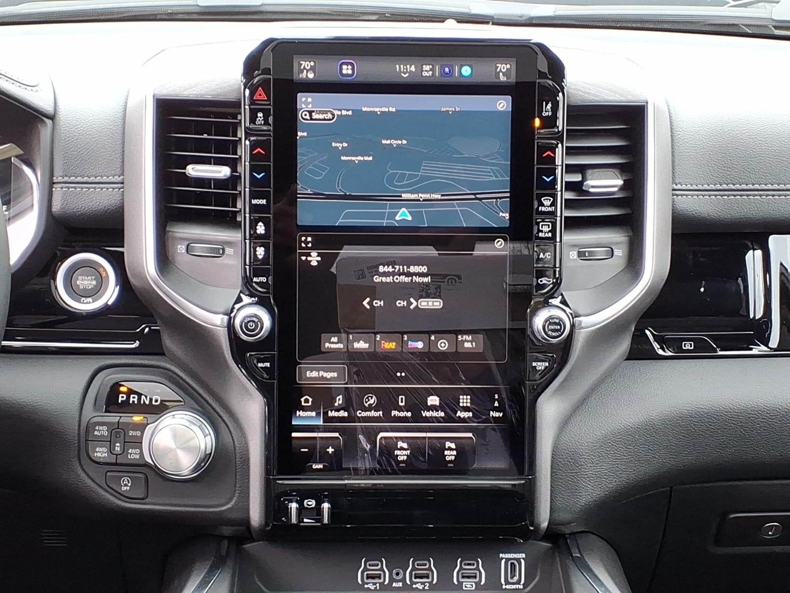 2026 RAM 1500 RAM 1500 LARAMIE CREW CAB 4X4 5'7' BOX