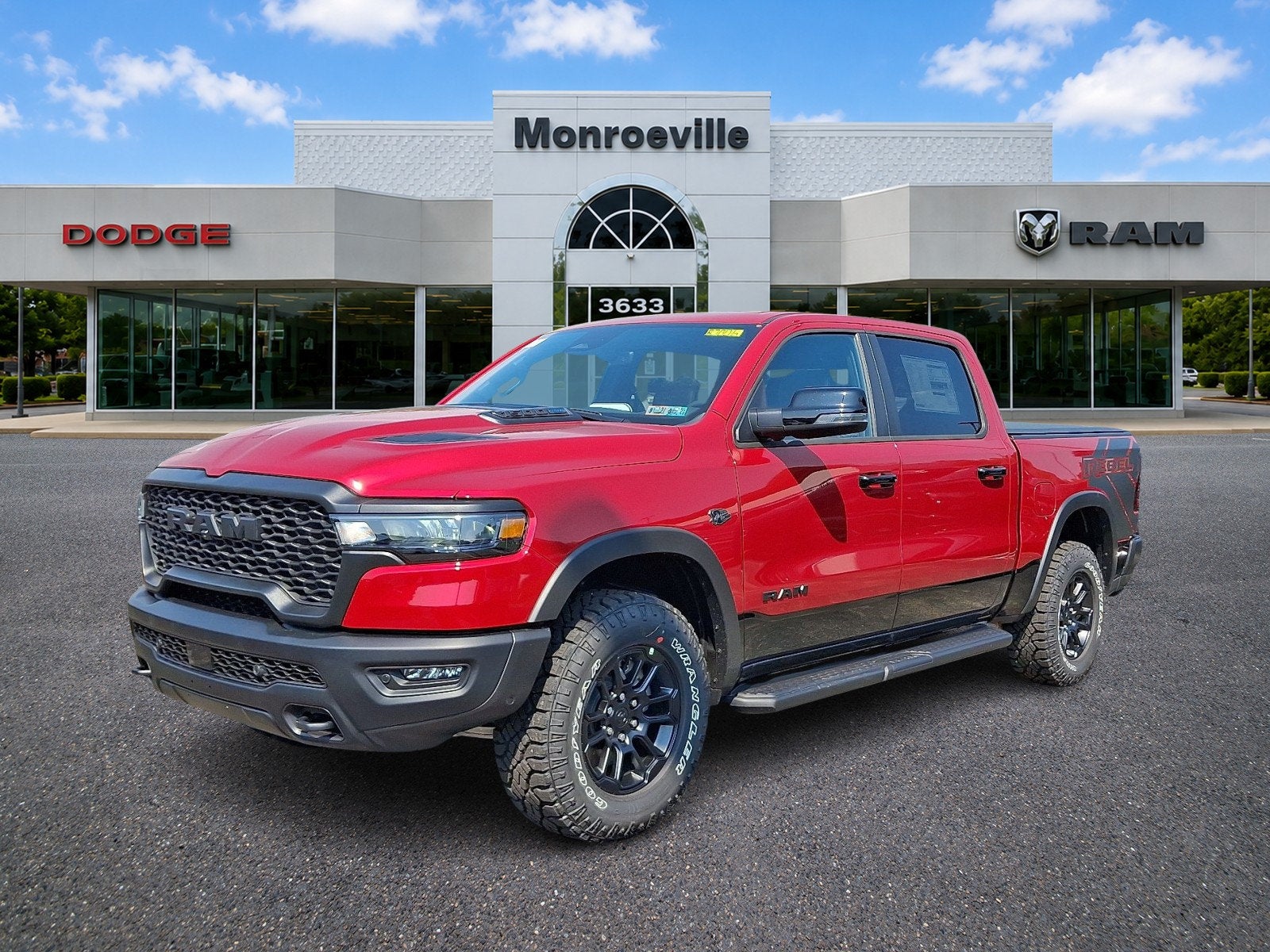 2027 RAM 1500 RAM 1500 REBEL CREW CAB 4X4 5'7' BOX