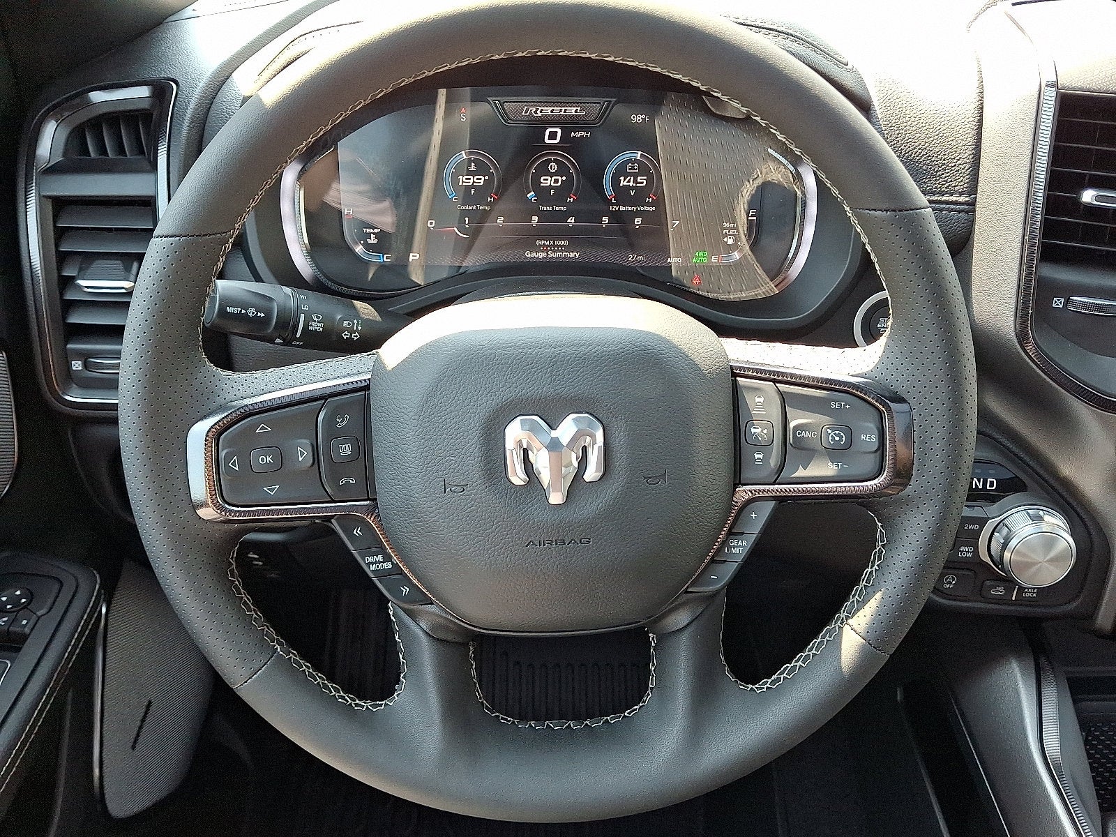 2027 RAM 1500 RAM 1500 REBEL CREW CAB 4X4 5'7' BOX