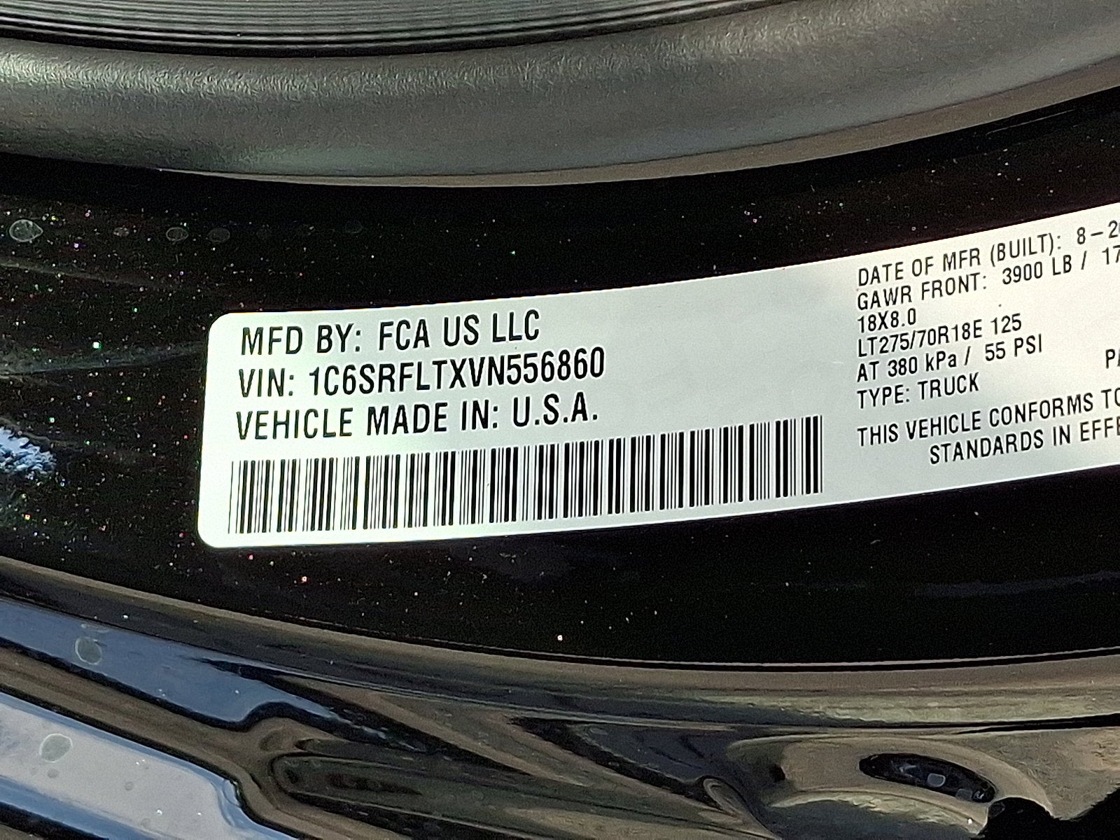 2027 RAM 1500 RAM 1500 REBEL CREW CAB 4X4 5'7' BOX