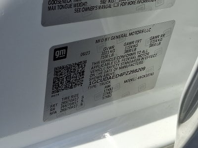 2023 Chevrolet Silverado 1500 4WD Crew Cab Standard Bed WT