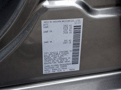 2024 Nissan Altima SR FWD