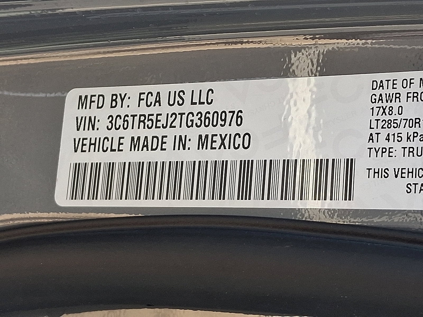 2026 RAM 2500 RAM 2500 POWER WAGON CREW CAB 4X4 6'4' BOX