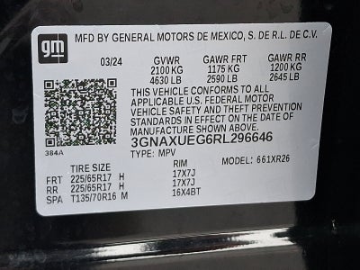 2024 Chevrolet Equinox AWD LT