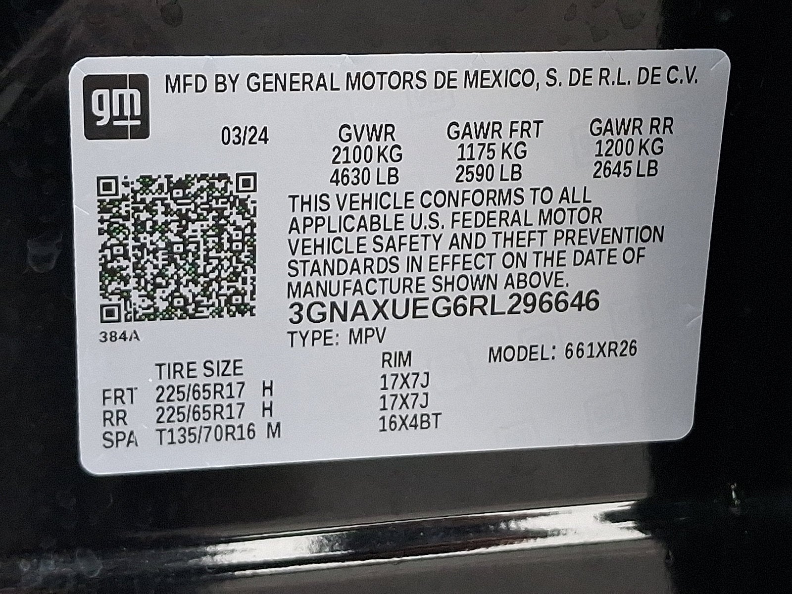 2024 Chevrolet Equinox AWD LT