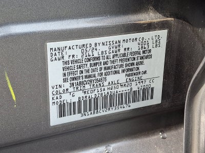 2024 Nissan Sentra SV Xtronic CVT