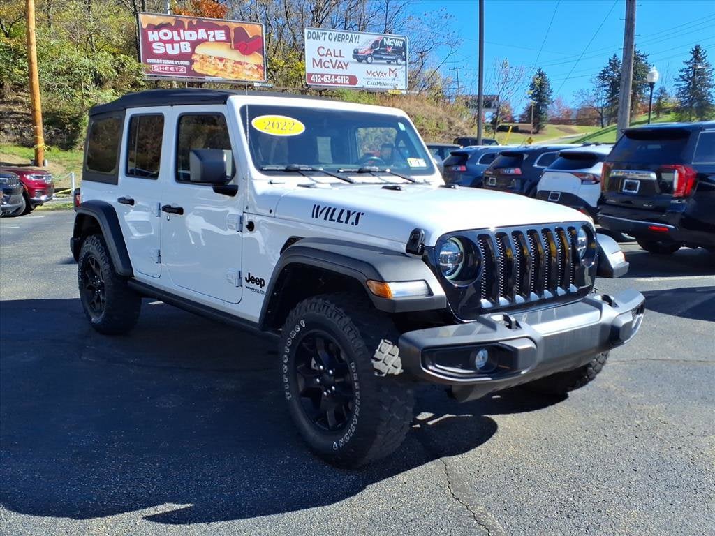 2022 Jeep Wrangler Unlimited Willys