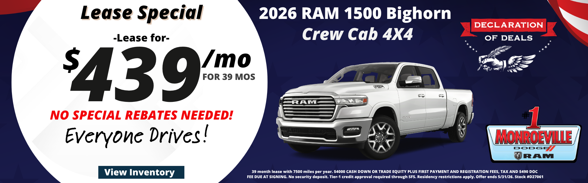 2026 RAM 1500 Big Horn and Laramie Special at Monroeville Dodge Ram
