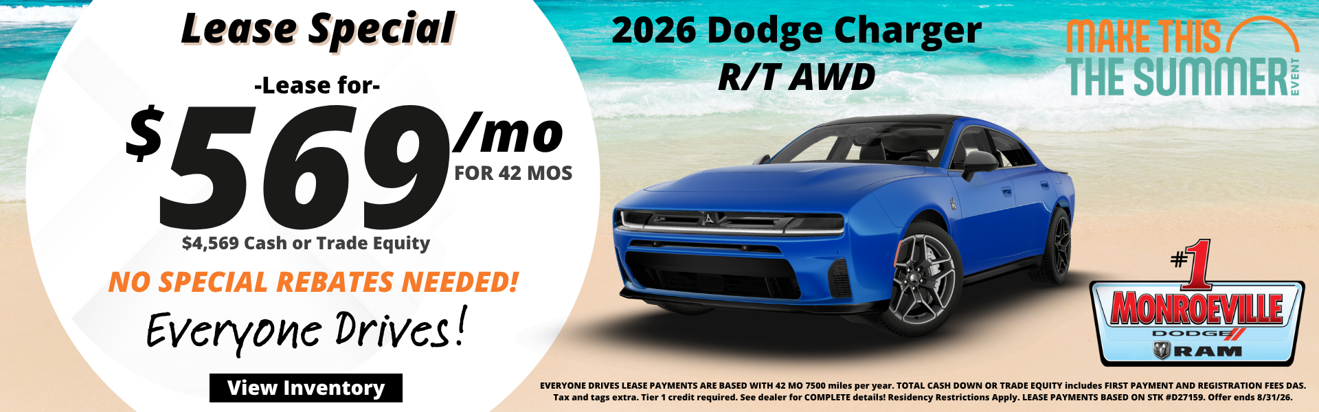 2026 Dodge Charger R/T AWD