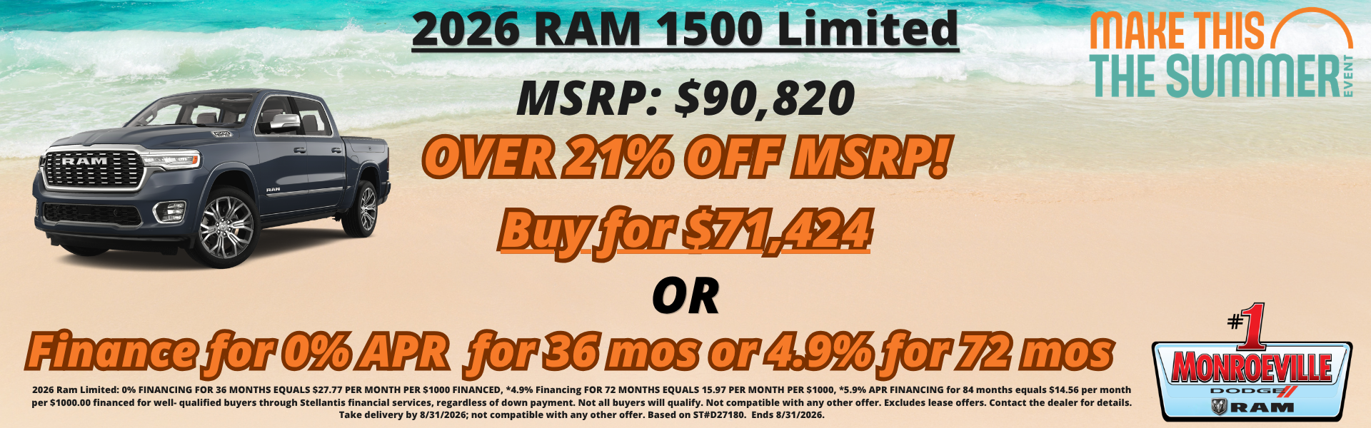 2026 Ram Tungsten