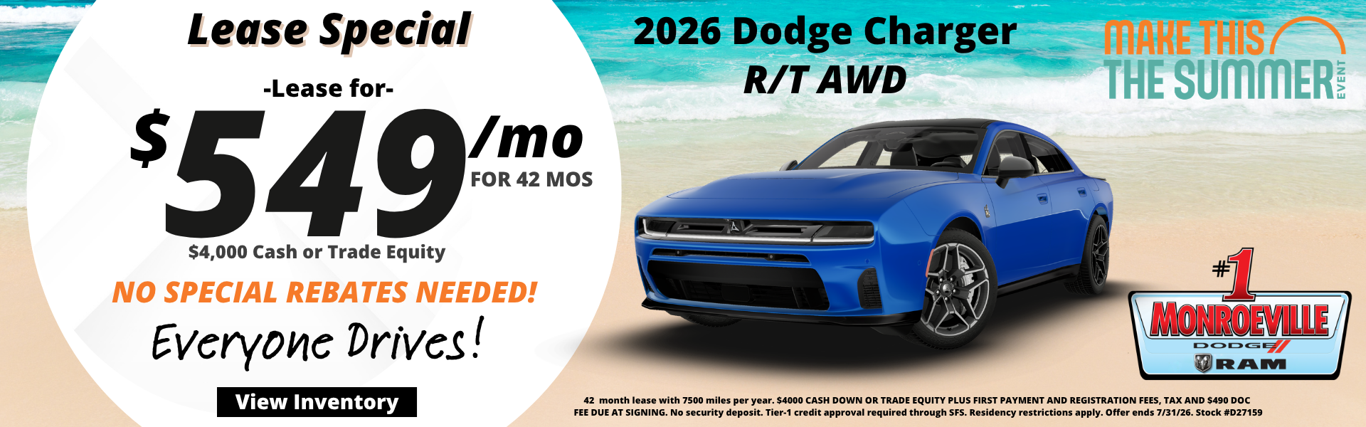 2026 Dodge Charger R/T AWD