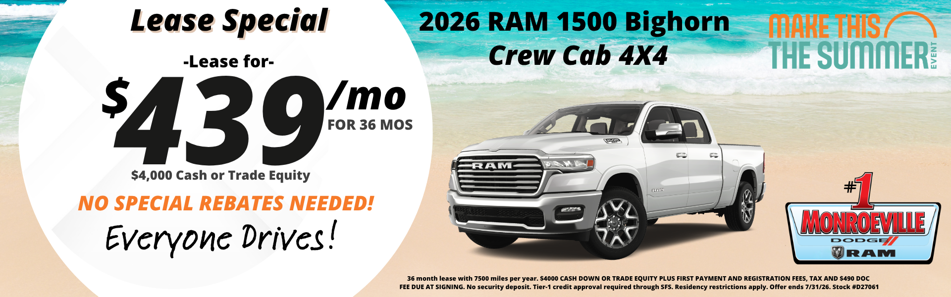 2026 RAM 1500 Big Horn and Laramie Special at Monroeville Dodge Ram