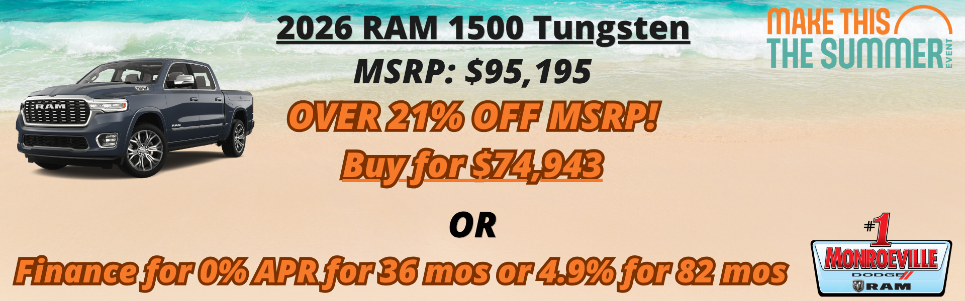 2026 Ram Tungsten