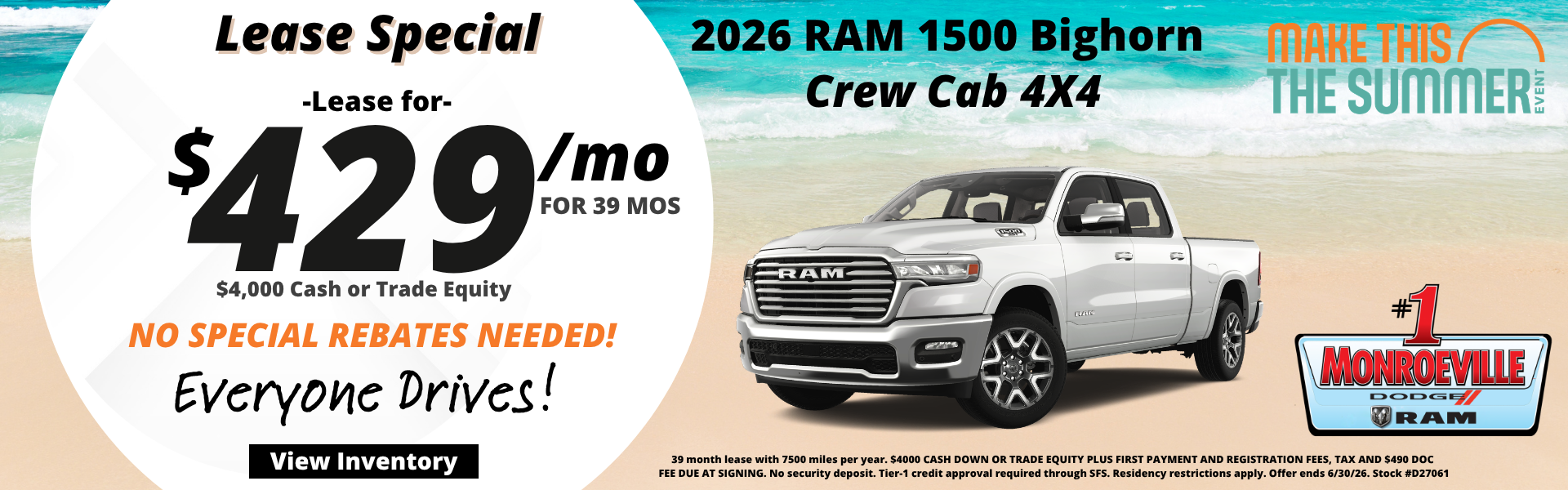 2026 RAM 1500 Bighorn