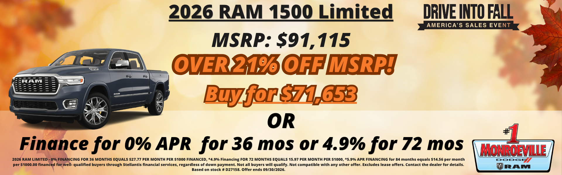 2026 Ram Tungsten