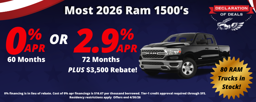 2026 RAM 1500 Big Horn and Laramie Special at Monroeville Dodge Ram