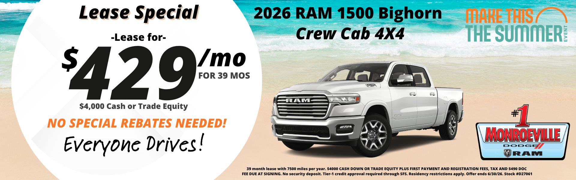 2026 RAM 1500 Big Horn and Laramie Special at Monroeville Dodge Ram